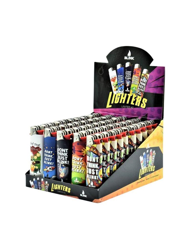 BLINK 945- LIGHTER 50CT - ASSORTED DESIGNS # 2
