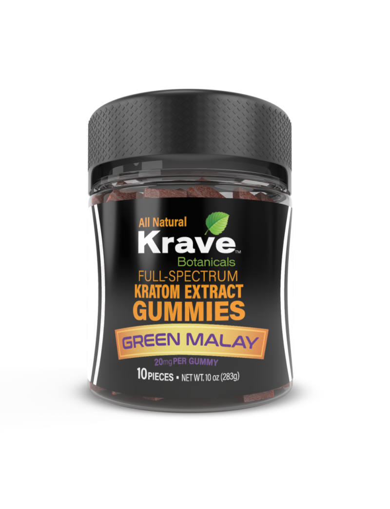 KRAVE GUMMIES KRATOM