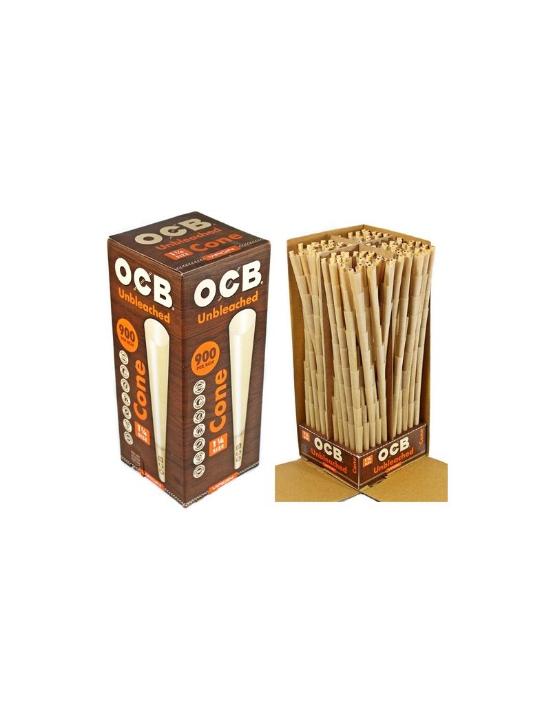 OCB VIRGIN CONE 1 1/4 BULK 900 CT