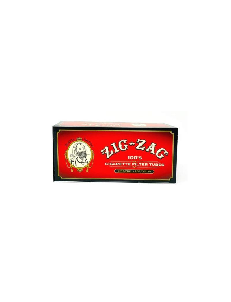 ZIG ZAG RED 100 TUBES 5 PK