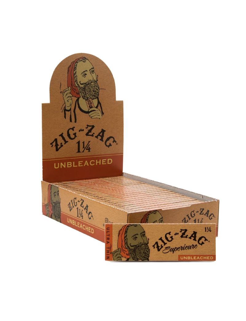 ZIG ZAG UNBLEACHED 1 1/4 PAPER